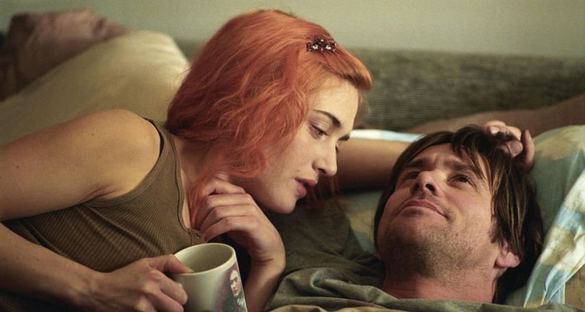 Jim Carrey and Kate Winslet in Eternal Sunshine of the Spotless Mind (2004)