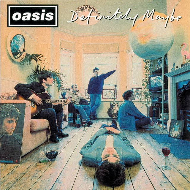 Oasis Definitely Maybe album cover