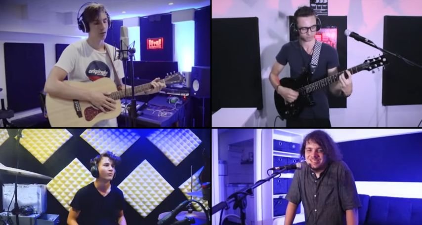 Last Pizza Slice (LPS) at an online concert in 2020