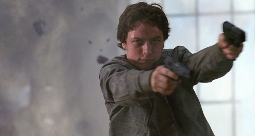 James McAvoy in Wanted (2008)