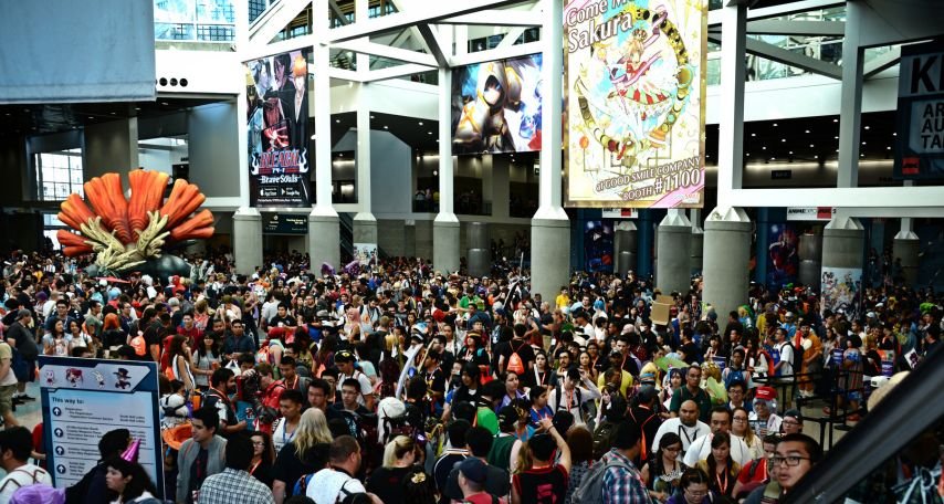 Attendees at the Anime Expo at the Los Angeles Convention Center Photo by Glenn Francis