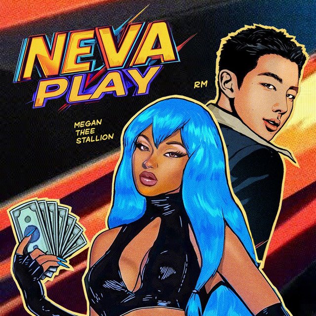 Megan Thee Stallion Neva Play song artwork