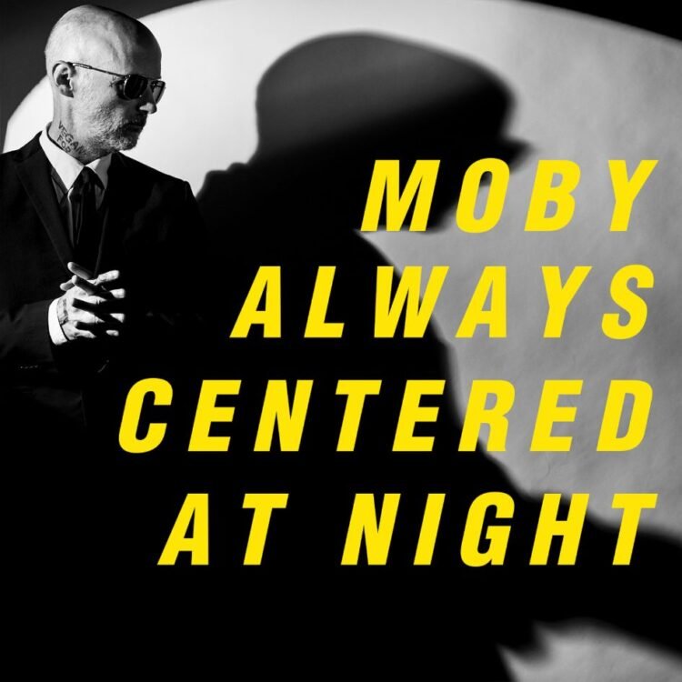 Moby always centered at night (LP) artwork