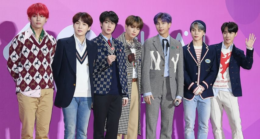 South Korean boy band BTS