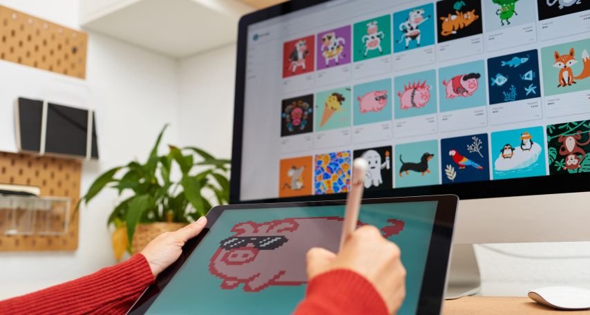 A young man with a game controller