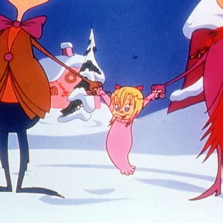  'How the Grinch Stole Christmas' Pictures Cindy Lou Who Swings. Warner Bros. Entertainment, Inc.