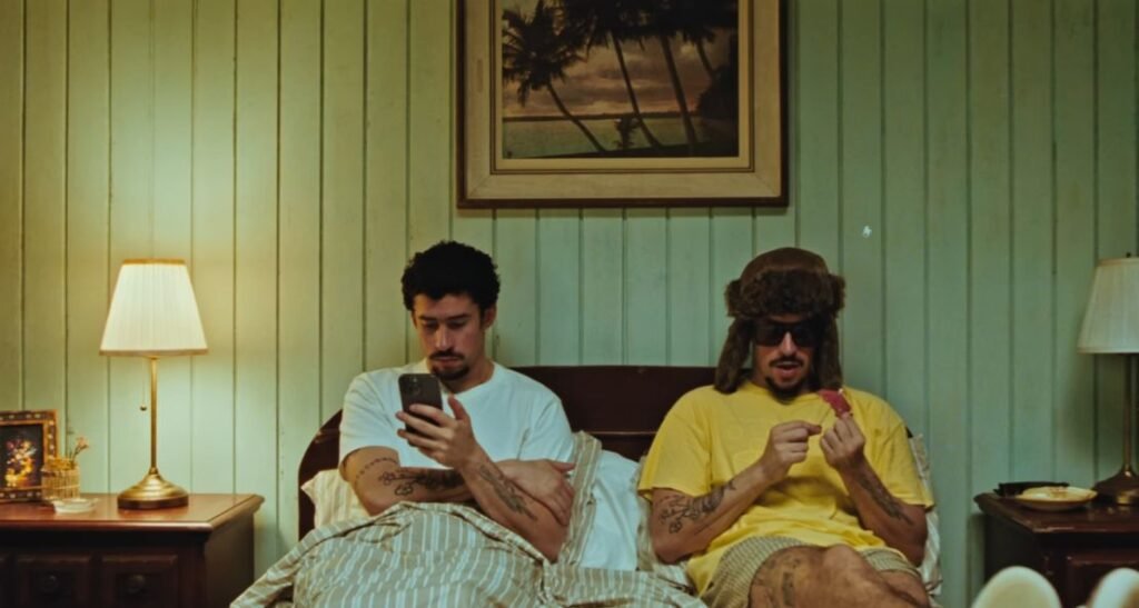 Bad Bunny El Clúb Music Video Still