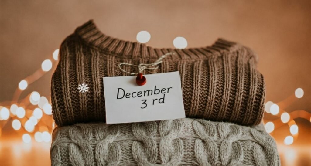 December 3rd Meaning: TikTok’s Love Letter to Sweater Season
