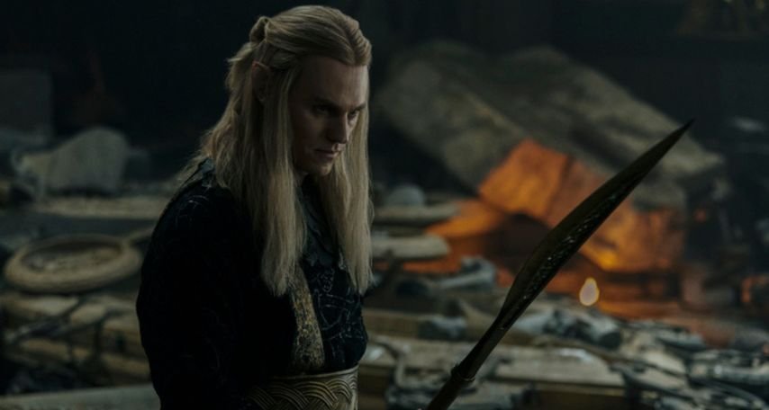 Charlie Vickers as Sauron Credit: Ross Ferguson / Prime Video
Copyright: Amazon MGM Studios
