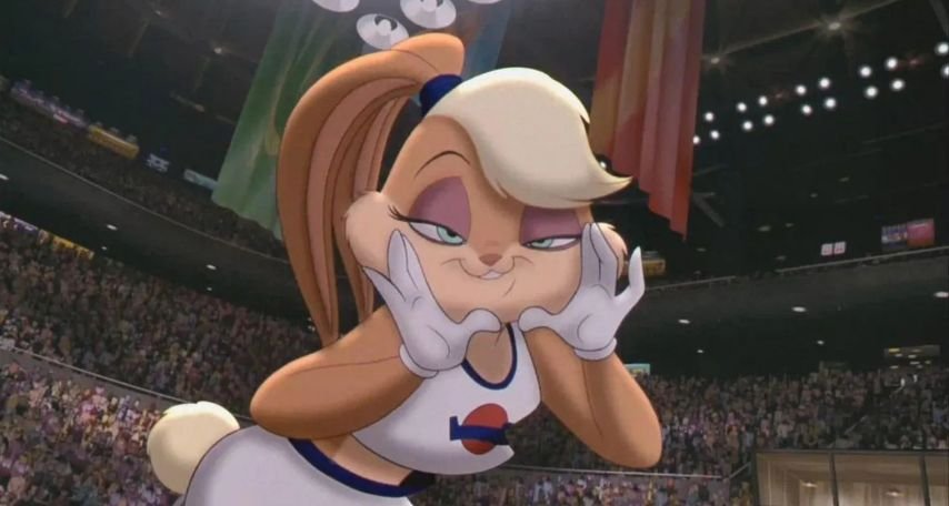 Lola Bunny in "Space Jam" TikTok's "hear me out" meme WARNER BROS