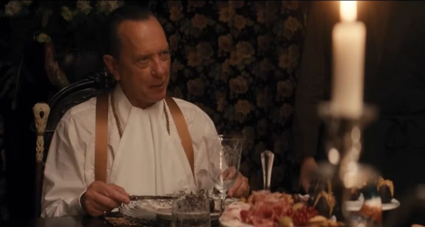 Richard E. Grant in Death of a Unicorn
