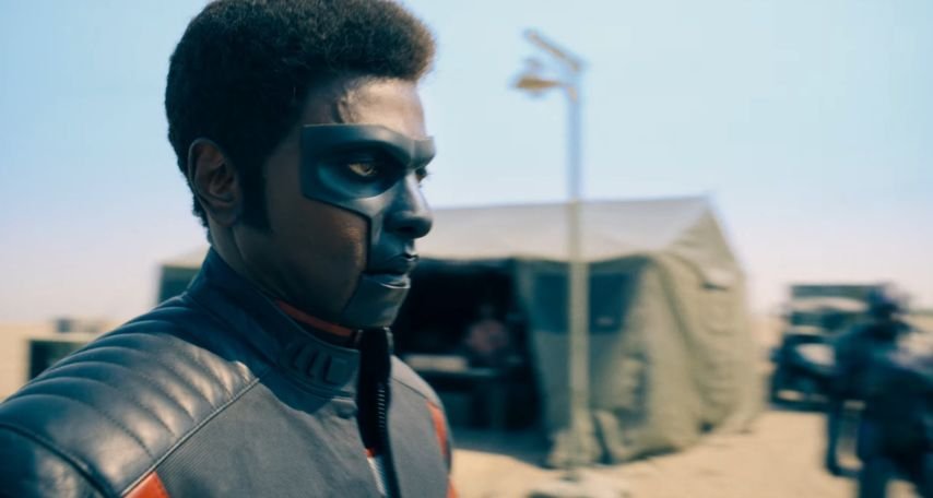 Mister Terrific played by Edi Gathegi