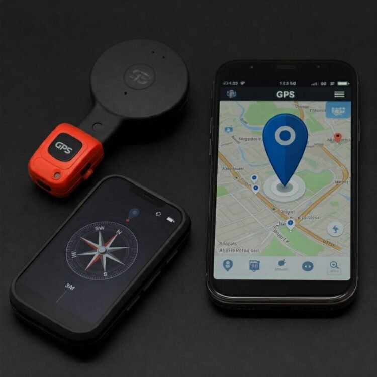 Compass relying on Earth’s magnetic north for navigation.