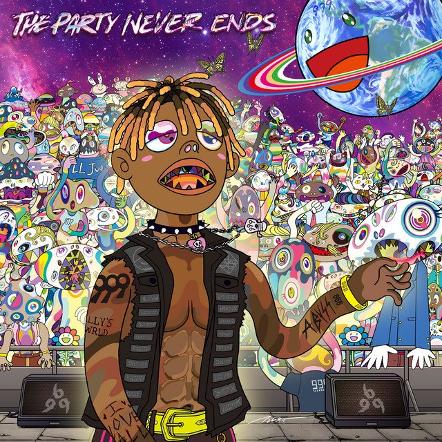 Juice WRLD The Party Never Ends Album Artwork