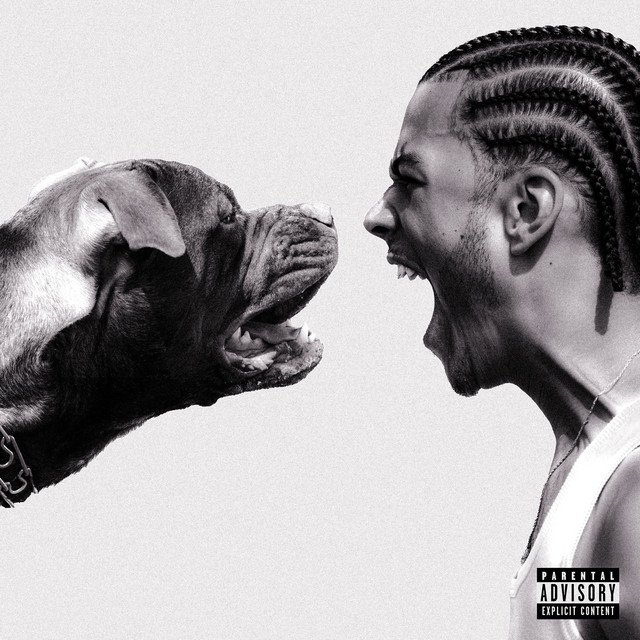 Deema DOG WITH A £ EP Artwork