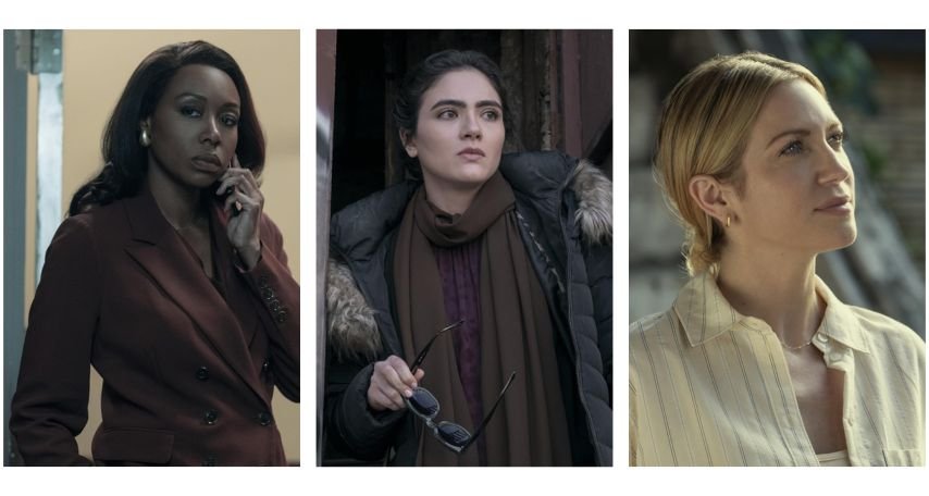 Amanda Warren, Arienne Mandi, Brittany Snow in The Night Agent
