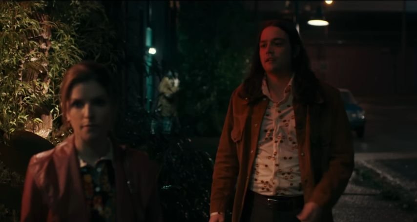 Anna Kendrick and Daniel Zovatto in Woman of the Hour (2023)