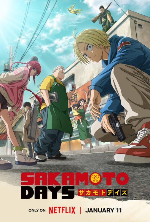 Sakamoto Days Netflix Poster