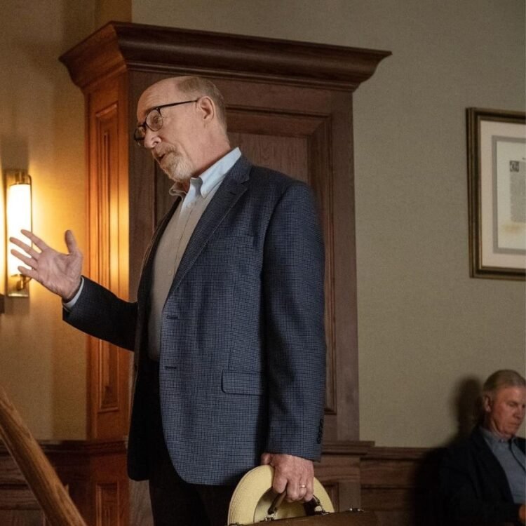 J.K. Simmons in Juror #2 (2024) Photo by Claire Folger/Claire Folger - © 2023 Warner Bros. Entertainment 