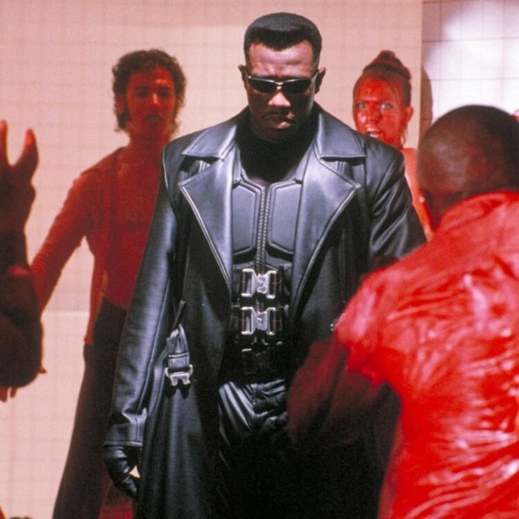 Wesley Snipes in Blade (1998) © New Line Cinema.
