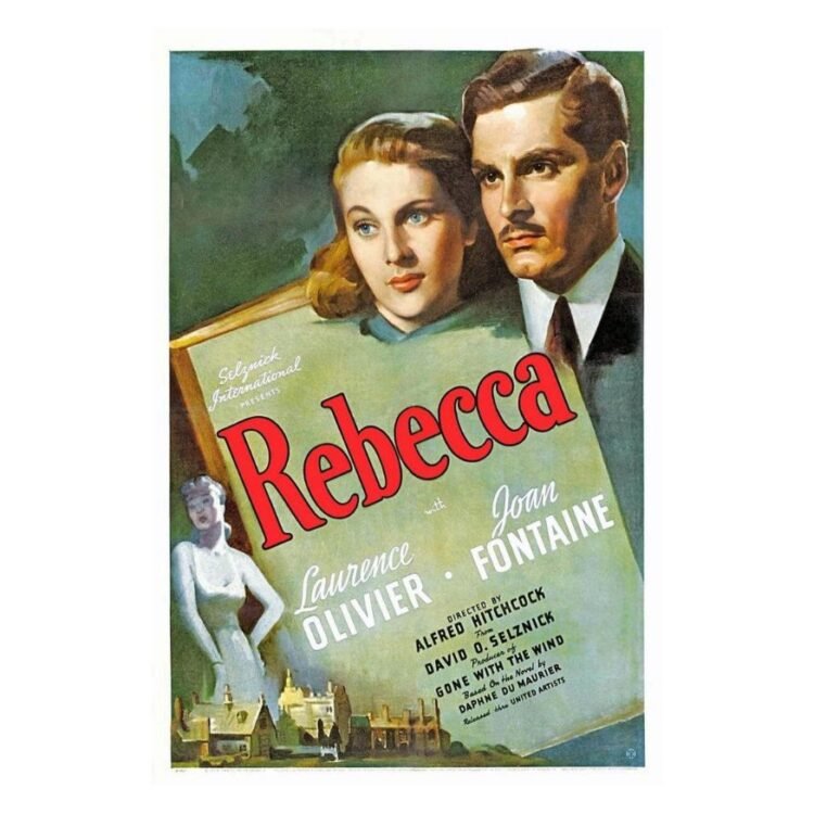 Joan Fontaine and Laurence Olivier in Rebecca (1940)