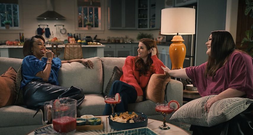Heather Headley, JoAnna Garcia Swisher & Brooke Elliott in Sweet Magnolias Season 4