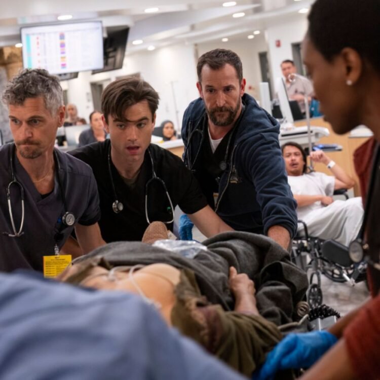 A glimpse into the chaos of the ER, where every second counts.