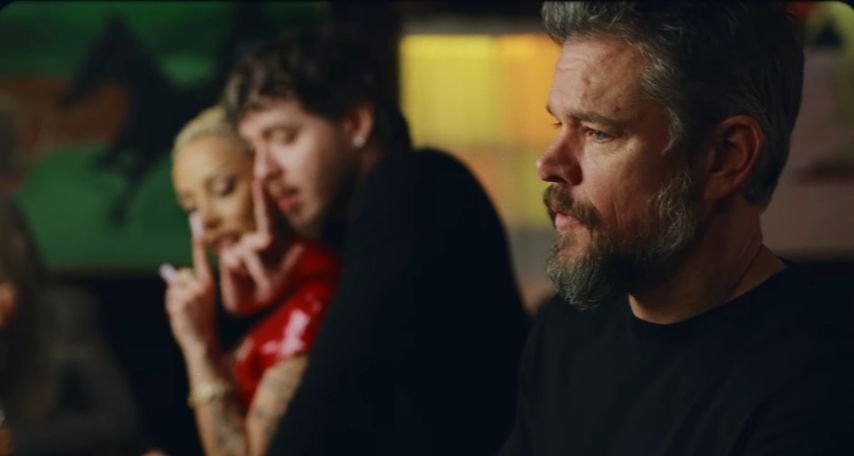 Matt Damon in Just Us Music Video