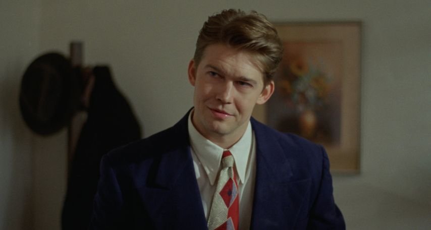 Joe Alwyn plays Harry Lee Van Buren. A24