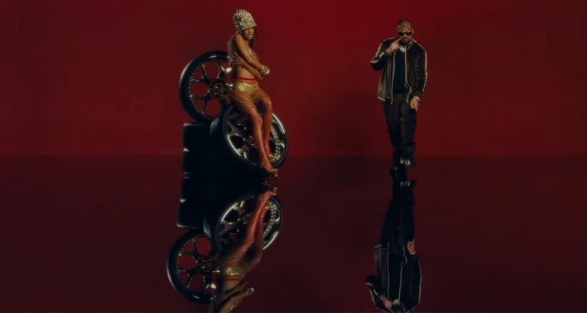 Tyla & Sean Paul in Push 2 Start (Remix) Music Video
