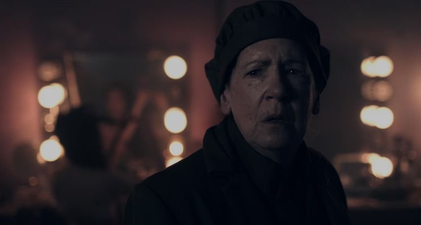 Ann Dowd in “The Handmaid’s Tale” season six. Hulu