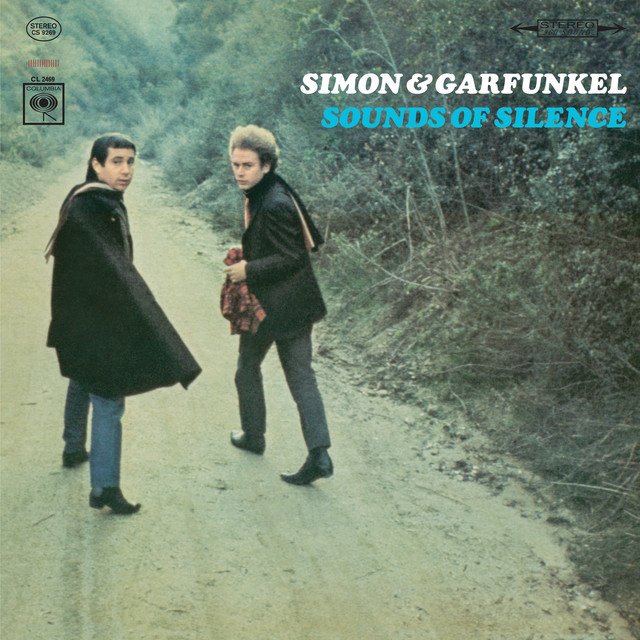 Simon & Garfunkel's Sounds of Silence album cover