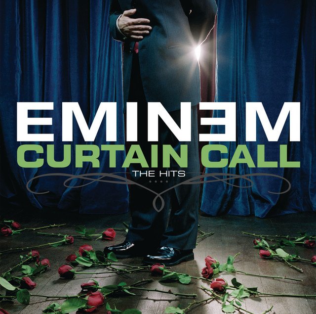 Eminem Curtain Call The Hits artwork