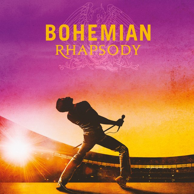 Queen's Bohemian Rhapsody Soundtrack cover