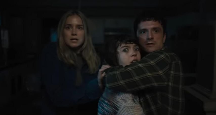Piper Rubio, Josh Hutcherson, and Elizabeth Lail in Five Nights at Freddy's 2 (2025)