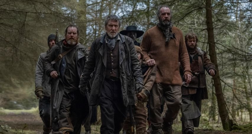 Tim Roth and Rory McCann in Tornado (2025)