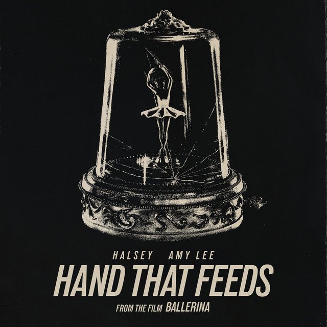 Halsey & Amy Lee’s Hand That Feeds song artwork