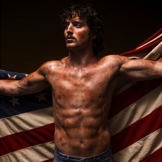 Benson Boone's American Heart album artwork