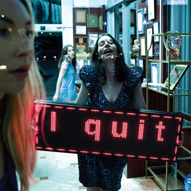 HAIM’s I quit album artwork