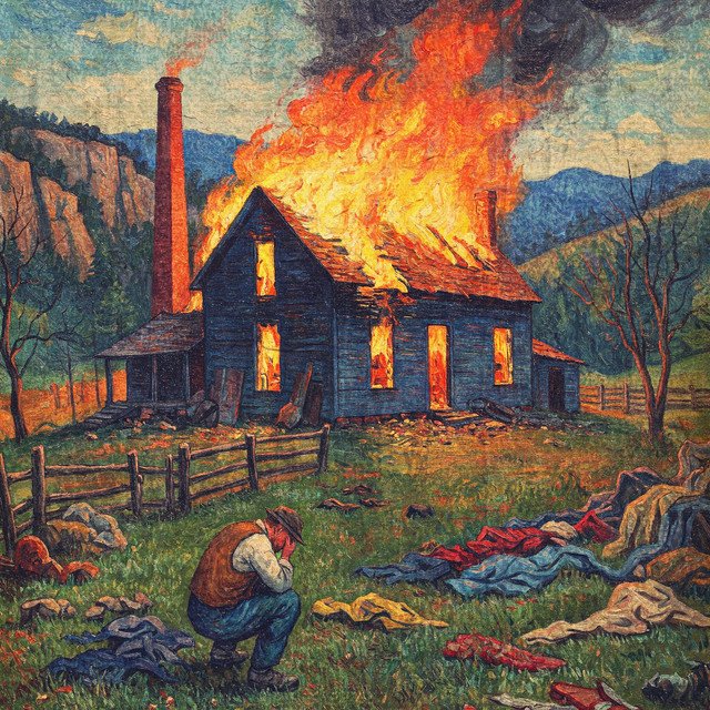 Oliver Anthony's Scornful Woman song artwork