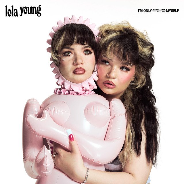 Lola Young's I'm Only F**king Myself album artwork