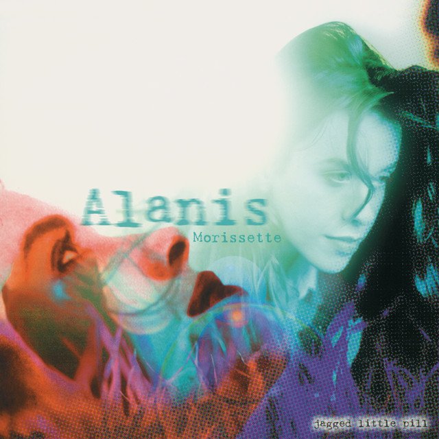 Alanis Morissette's Jagged Little Pill album artwork