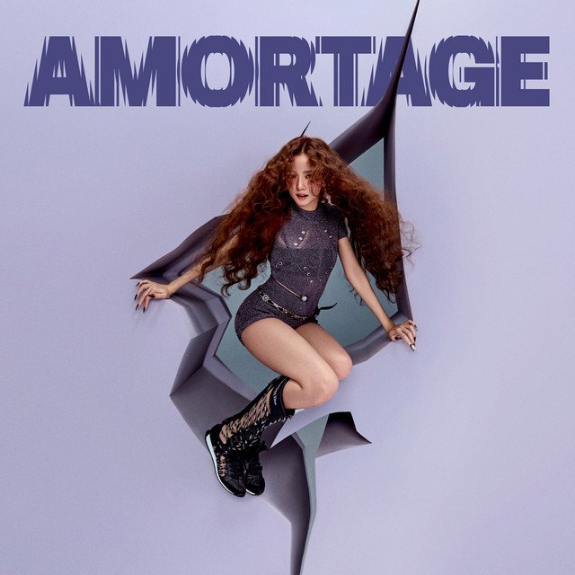 JISOO's Amortage EP artwork