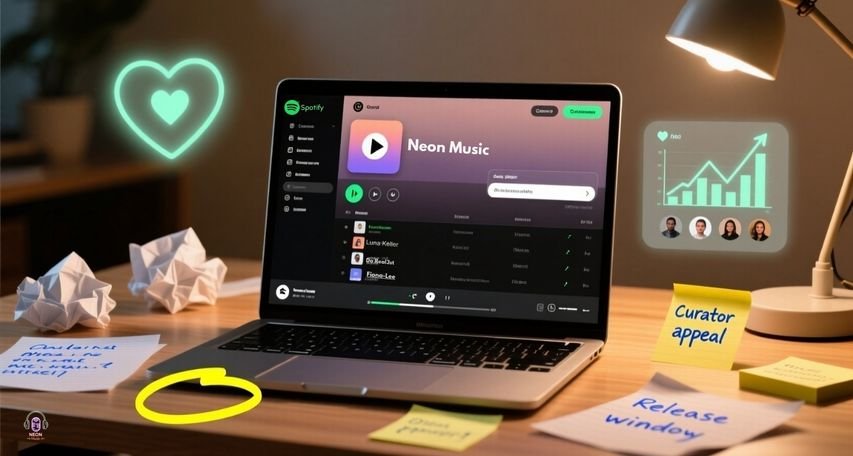 How to pitch music to Spotify playlists