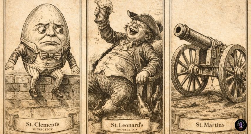 Humpty Dumpty Multi-Interpretation Illustration